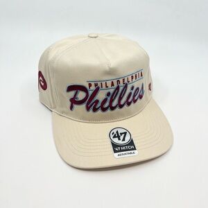 Philadelphia Phillies 47 Brand Hitch Cooperstown Collection Snapback Hat Cap MLB